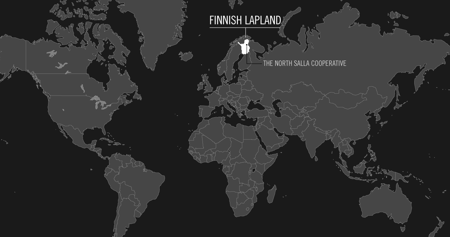 Map of Lapland